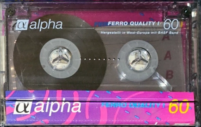 Compact Cassette Alpha 60 Type I Normal Germany