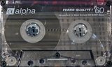 Compact Cassette Alpha 60 Type I Normal Germany