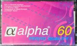Compact Cassette Alpha 60 Type I Normal Germany