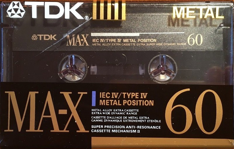 Compact Cassette: TDK  - MA-X 60