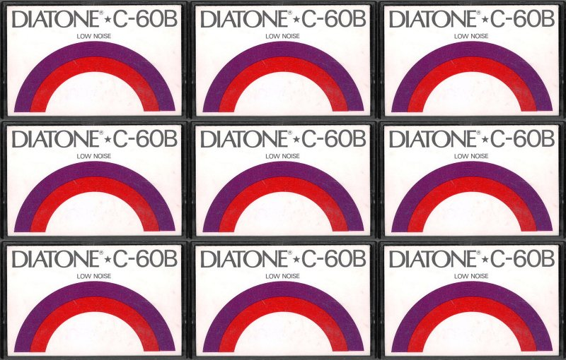 Compact Cassette Diatone 60 Type I Normal 1978 Japan