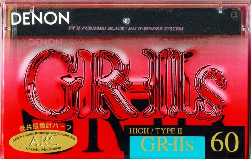 Compact Cassette: Nippon Columbia / Denon Denon - GR-IIs 60