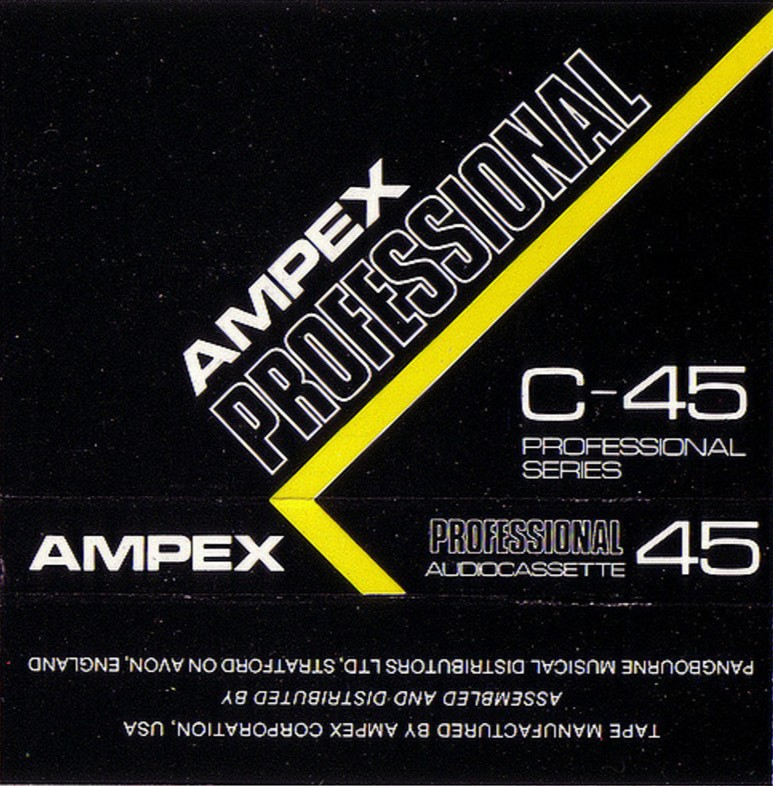 Compact Cassette: Unknown Ampex - Professional 45