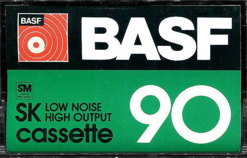 Compact Cassette BASF SK 90 Type I Normal 1974 USA
