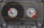 Compact Cassette Denon DX1 90 "DX1-90WED" Type I Normal 1995 North America