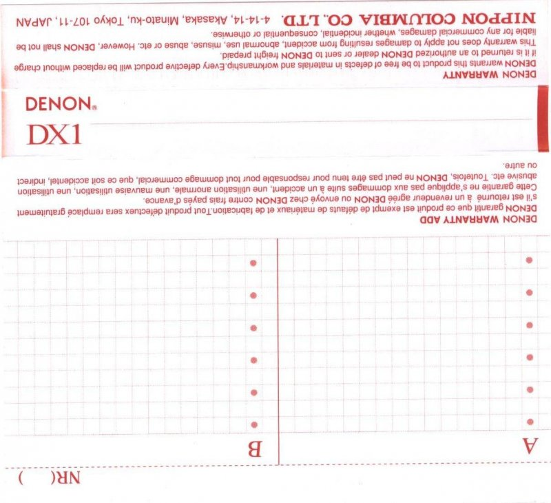 Compact Cassette: Nippon Columbia / Denon Denon - DX1 90