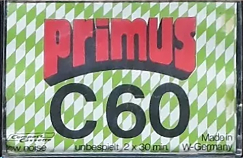 Compact Cassette Primus 60 Type I Normal Europe