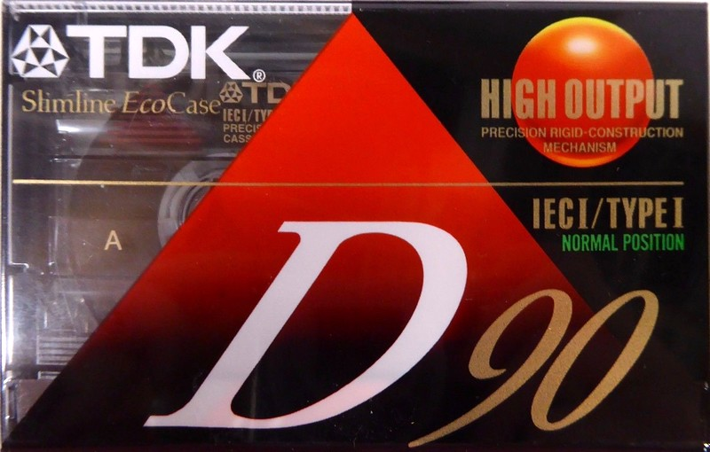 Compact Cassette: TDK  - D 90