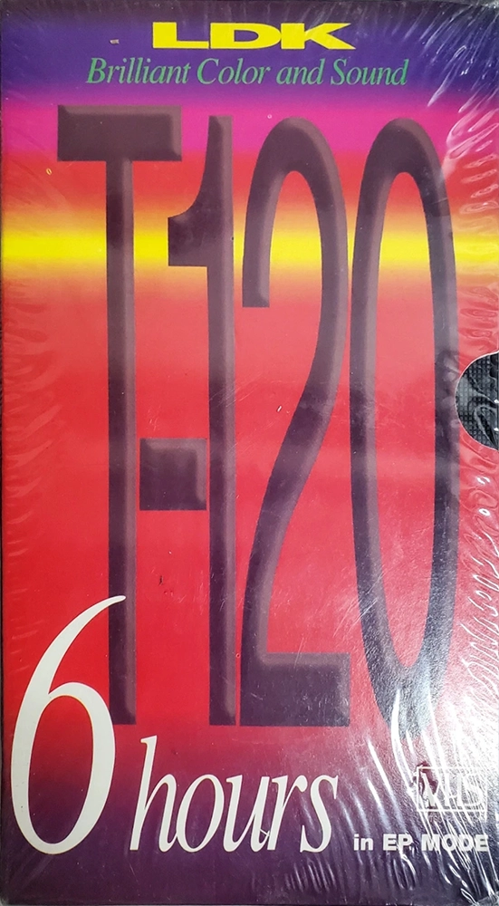 VHS, Video Home System LDK 120 Type I Normal North America