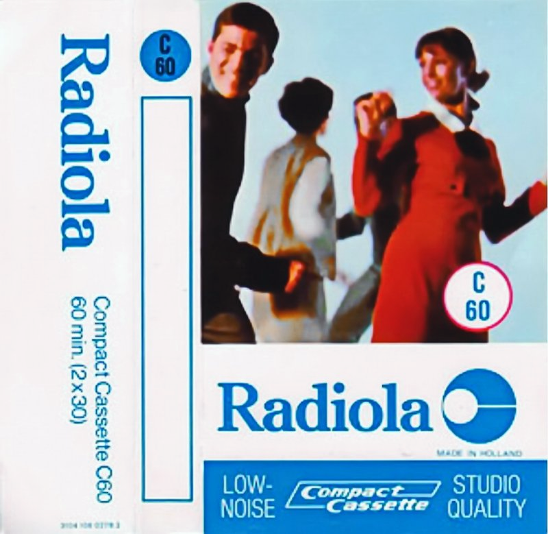 Compact Cassette Radiola Studio Quality 60 Type I Normal 1969 Europe