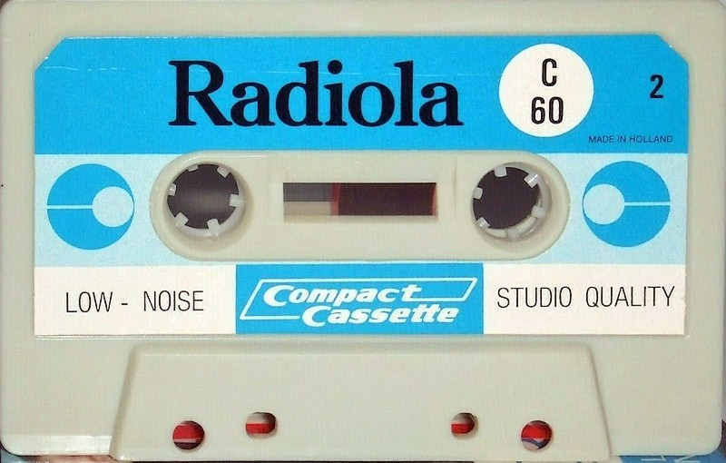 Compact Cassette Radiola Studio Quality 60 Type I Normal 1969 Europe
