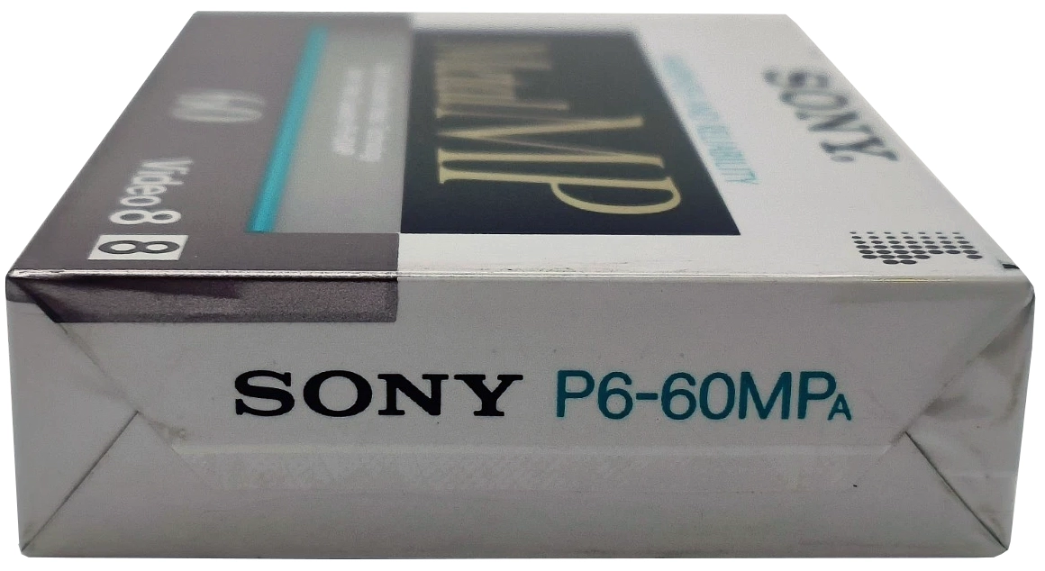 Video8, Hi8, Digital8 Sony MP 60 "P6-60MPA" Type IV Metal 1989 Japan
