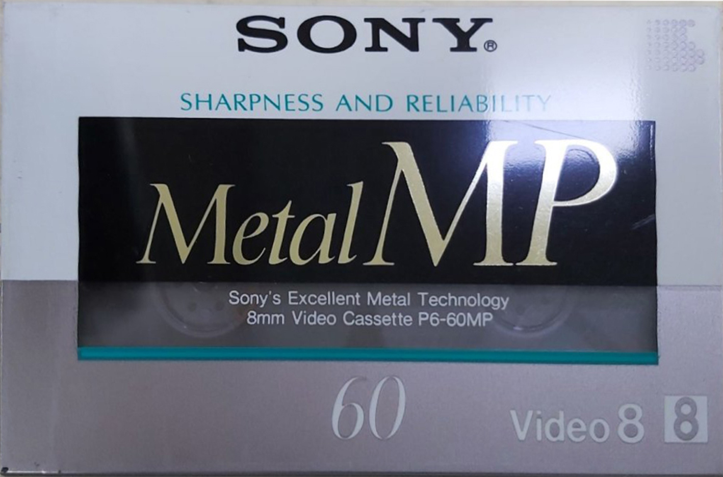 Video8, Hi8, Digital8 Sony MP 60 "Video8 P6-60MPA" Type IV Metal 1989 Japan