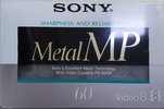 Video8, Hi8, Digital8 Sony MP 60 "Video8 P6-60MPA" Type IV Metal 1989 Japan