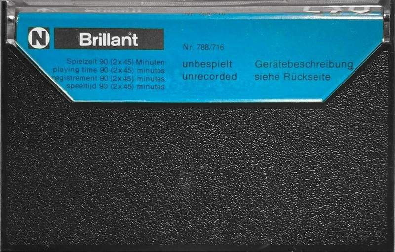 Compact Cassette Neckermann Brilliant 90 Type I Normal Germany