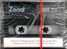Digital Audio Tape Zonal 5 Type IV Metal Europe