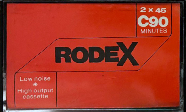 Compact Cassette Rodex 90 Type I Normal Unknown Country