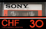 Compact Cassette Sony CHF 30 Type I Normal 1978 Japan