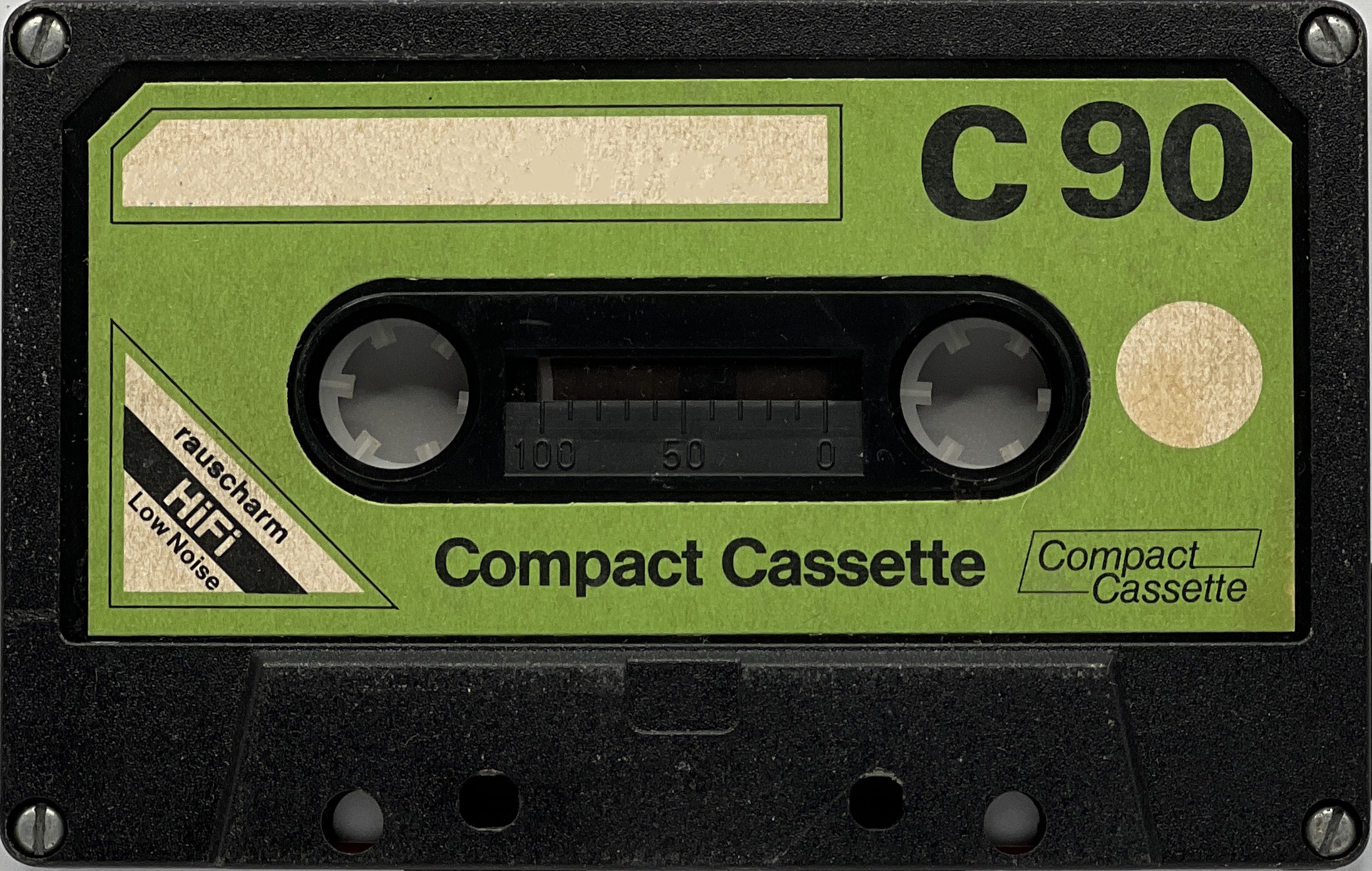 Compact Cassette Rubin 90 Type I Normal 1980 Switzerland