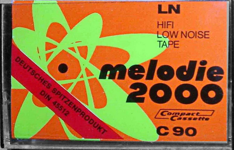 Compact Cassette Melodie 2000 LN 90 Type I Normal 1978 Europe