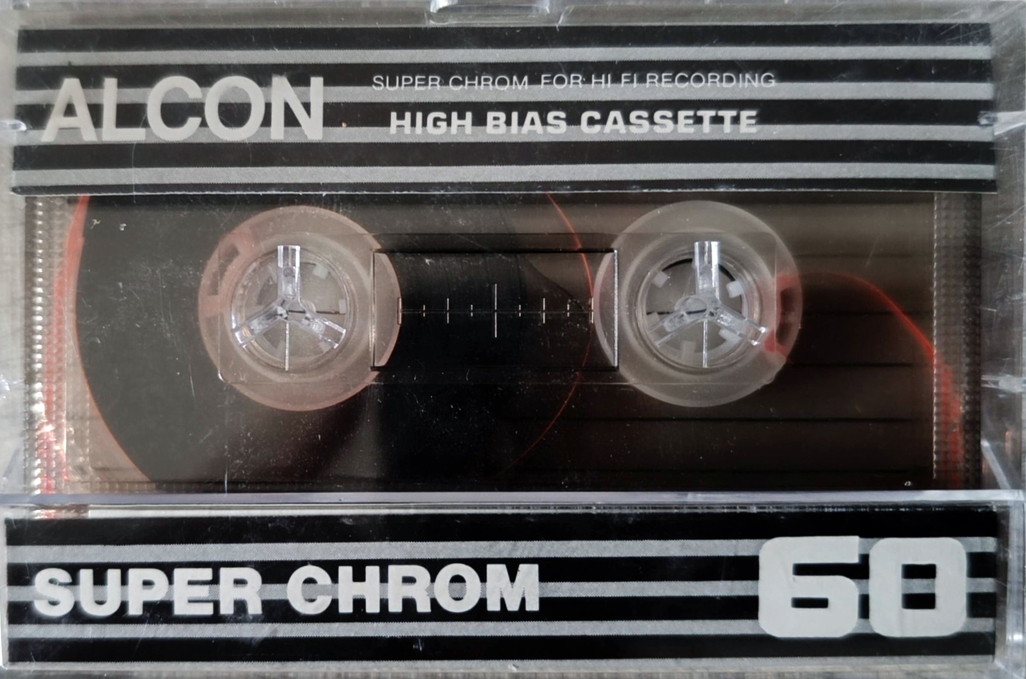 Compact Cassette Alcon 60 Type II Chrome Hong Kong