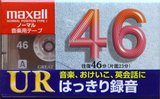 Compact Cassette Maxell UR 46 "UR-46L" Type I Normal 2007 Japan