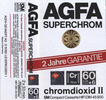 Compact Cassette AGFA Superchrom 60+6 Type II Chrome 1981 Europe