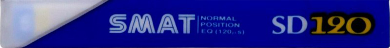 Compact Cassette Smat SD 120 Type I Normal 1987 South Korea