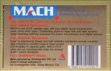 Compact Cassette Mach CD-X 90 Type II Chrome 1990 USA