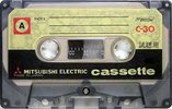 Compact Cassette Mitsubishi / Mitsubishi Electric 30 Demonstration Tape 1970 Japan