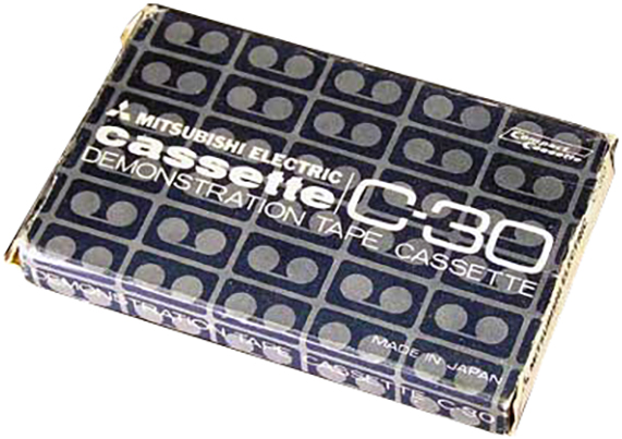 Compact Cassette Mitsubishi / Mitsubishi Electric 30 Demonstration Tape 1970 Japan
