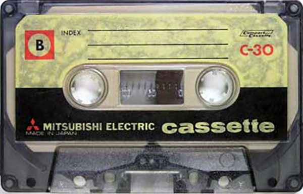 Compact Cassette Mitsubishi / Mitsubishi Electric 30 Demonstration Tape 1970 Japan