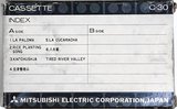 Compact Cassette Mitsubishi / Mitsubishi Electric 30 Demonstration Tape 1970 Japan