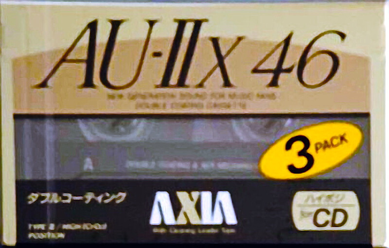 3 pack: FUJI AXIA - AU-IIx 46