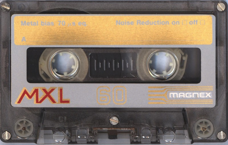Compact Cassette Magnex MXL 60 Type IV Metal 1979 Europe