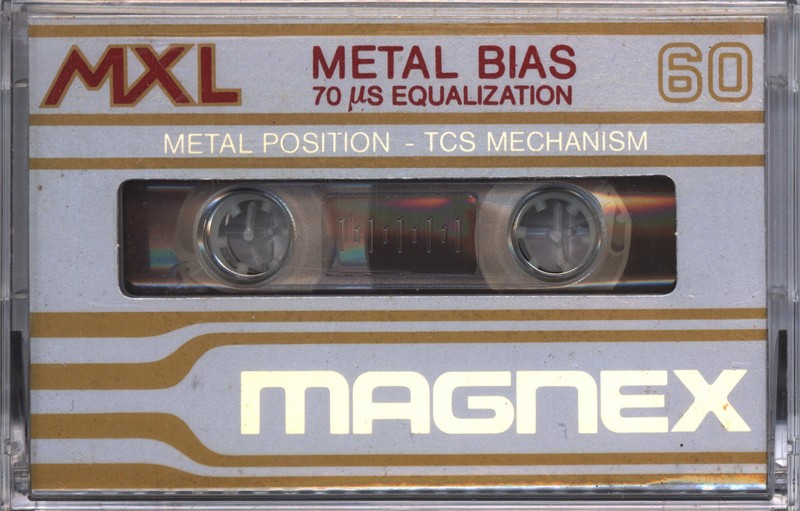 Compact Cassette Magnex MXL 60 Type IV Metal 1979 Europe