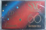 Compact Cassette SXC 60 Type II Chrome Europe
