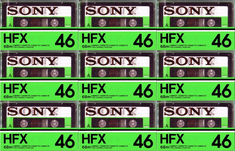 Compact Cassette: Sony  - HFX 46