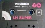Compact Cassette Polimer LH Super 60 Type I Normal 1978 Hungary