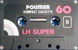 Compact Cassette Polimer LH Super 60 Type I Normal 1978 Hungary