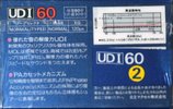 2 pack Maxell UDI / UD1 60 Type I Normal 1985 Japan
