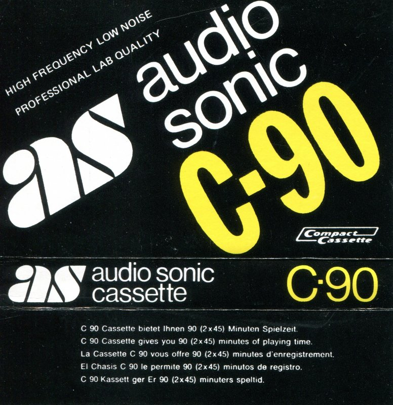 Compact Cassette Audio Sonic 90 Type I Normal Germany