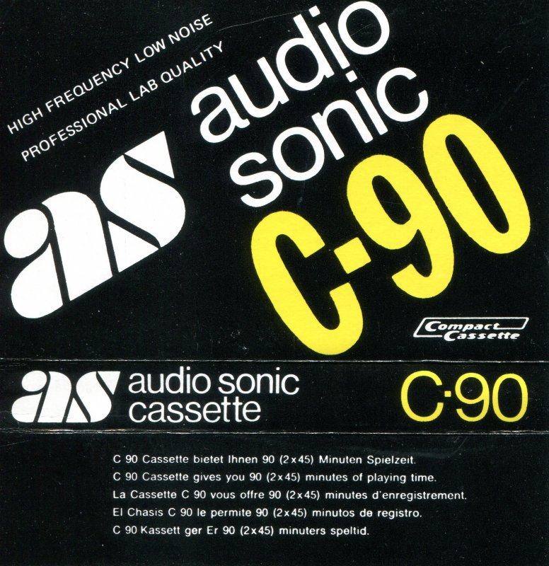 Compact Cassette: Unknown Audio Sonic -  90