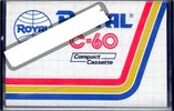 Compact Cassette Royal 60 Type I Normal 1984 Japan