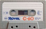 Compact Cassette Royal 60 Type I Normal 1984 Japan