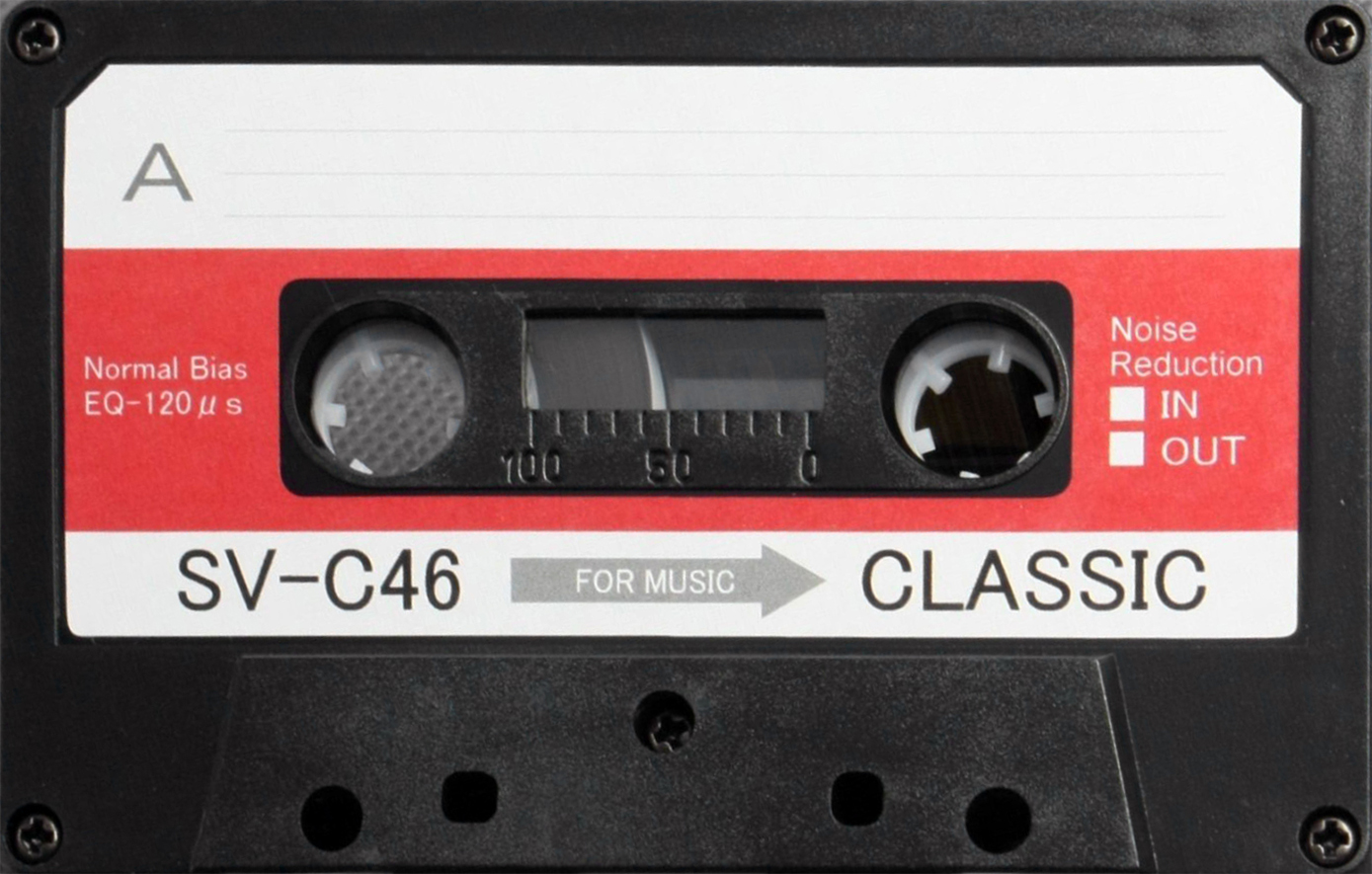 Compact Cassette Classic SV / Scarlet 46 Type I Normal 2021 Worldwide