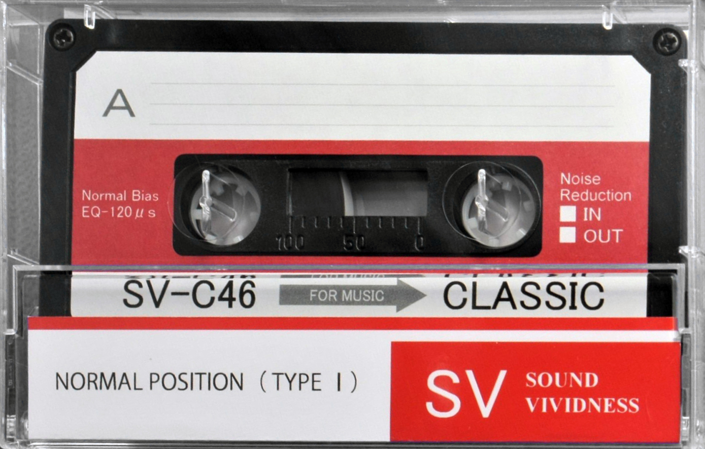 Compact Cassette Classic SV / Scarlet 46 Type I Normal 2021 Worldwide