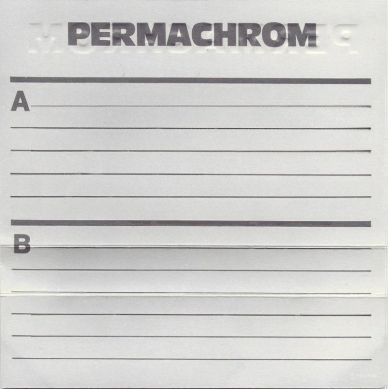 Compact Cassette Permachrom 60 Type II Chrome Germany