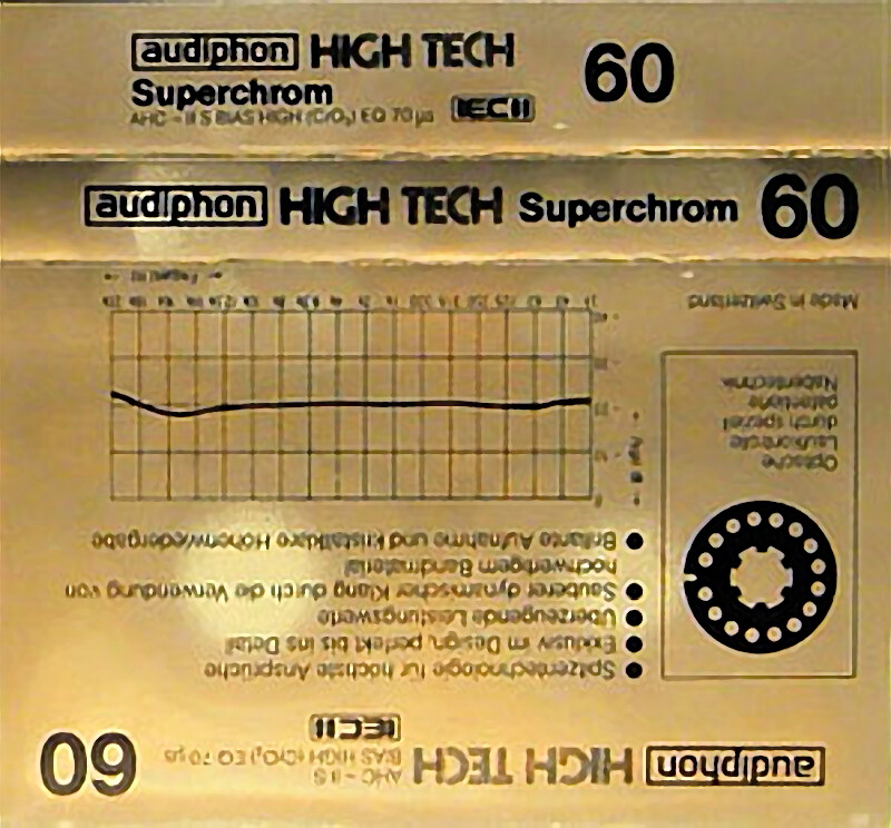 Compact Cassette: Unknown Audiphon -  60