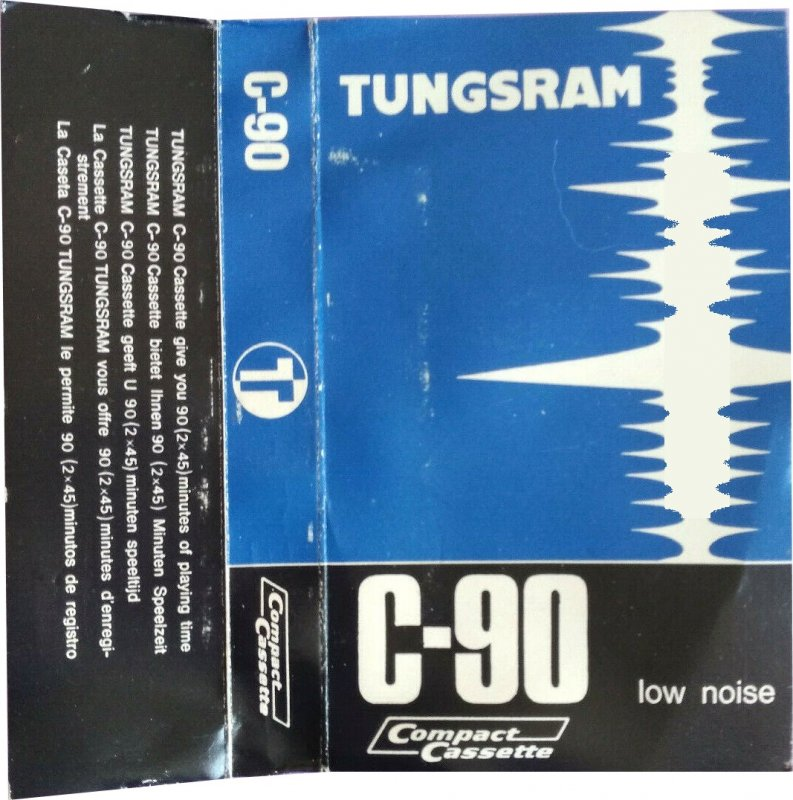 Compact Cassette Tungsram 90 Type I Normal 1977 Europe